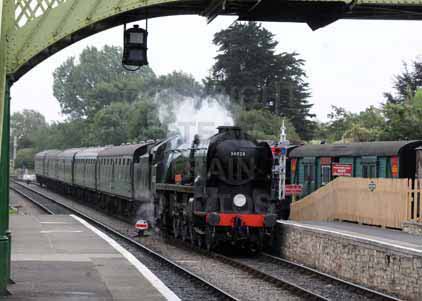Purchase photo of 34028 EDDYSTONE at Swanage Railway